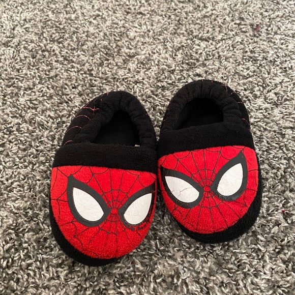 Spider-Man house shoes toddler size 7 - Picture 1 of 2